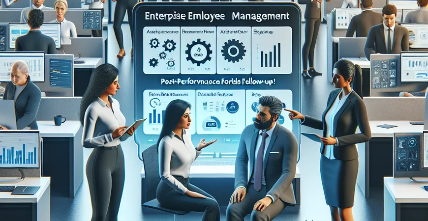 绩效面谈后员工没行动？4 个跟进技巧让改进落地